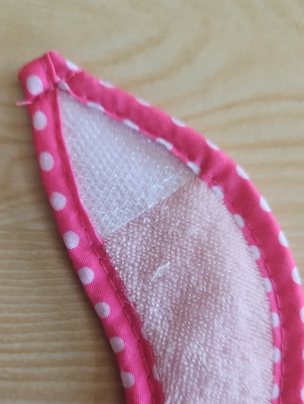 Playtex Pink Baby Bib with 'Sassy Suits Me' Embroidery